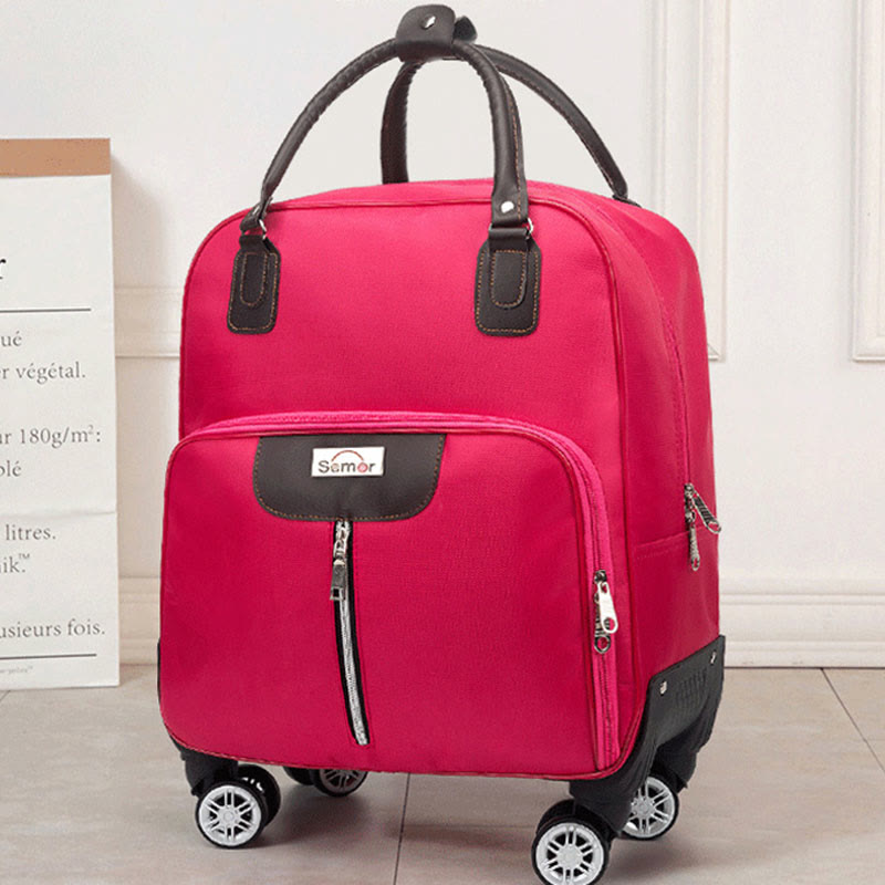 Pull Rod Reisekoffer Unisex Große wasserdichte Reisetasche