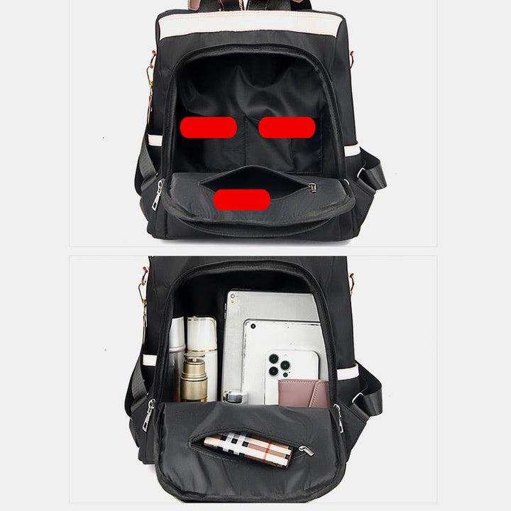 Rucksack für Damen, lässige Reisetasche, wasserdicht, Oxford-Umhängetasche