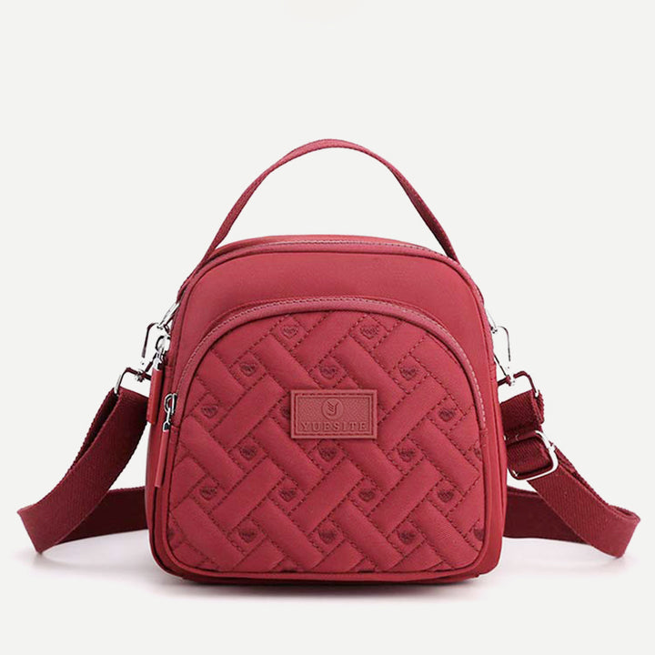 Funktionelle Damen-Geldbörse, leichter, geräumiger Umhängetasche aus Nylon, Mini-Rucksack