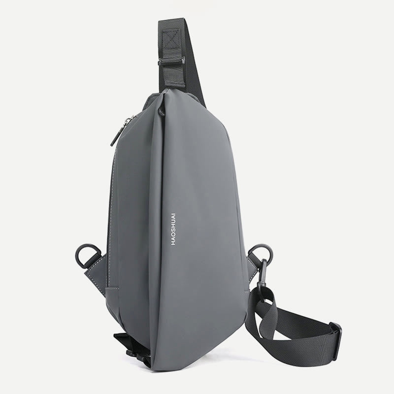 Schultertasche für Herren, multifunktional, wasserdicht, lässig, Umhängetasche