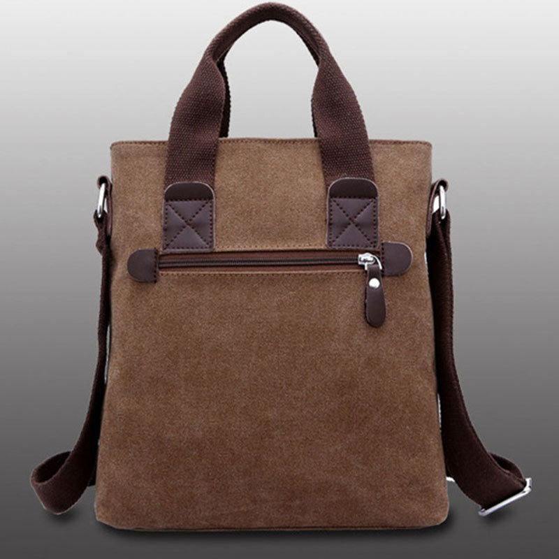 Große Handtasche aus Canvas mit großem Fassungsvermögen, Umhängetasche