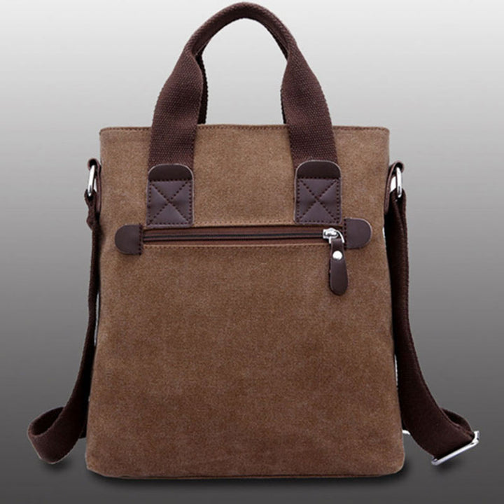 Große Handtasche aus Canvas mit großem Fassungsvermögen, Umhängetasche