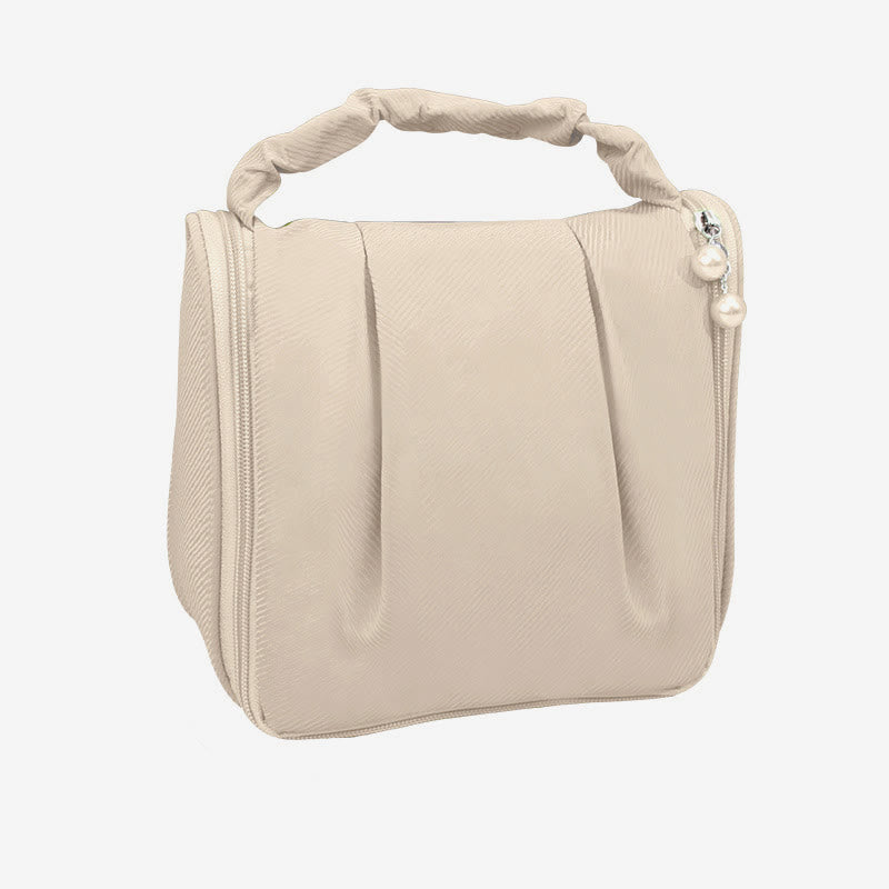 Tragbare Make-up-Handtasche für Damen, große Reiseaufbewahrungstasche