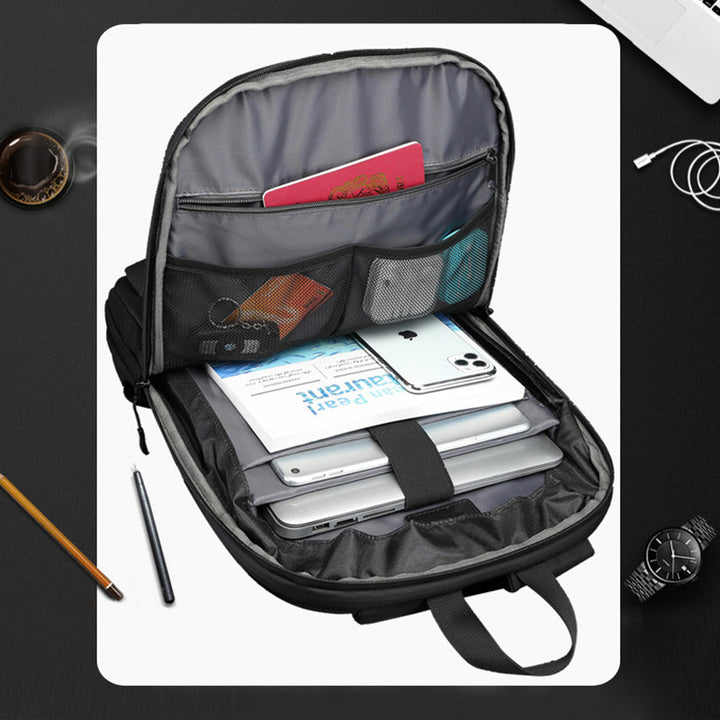 Leichter, erweiterbarer Laptop-Rucksack mit Anti-Thefi-Funktion für Geschäftsreisen