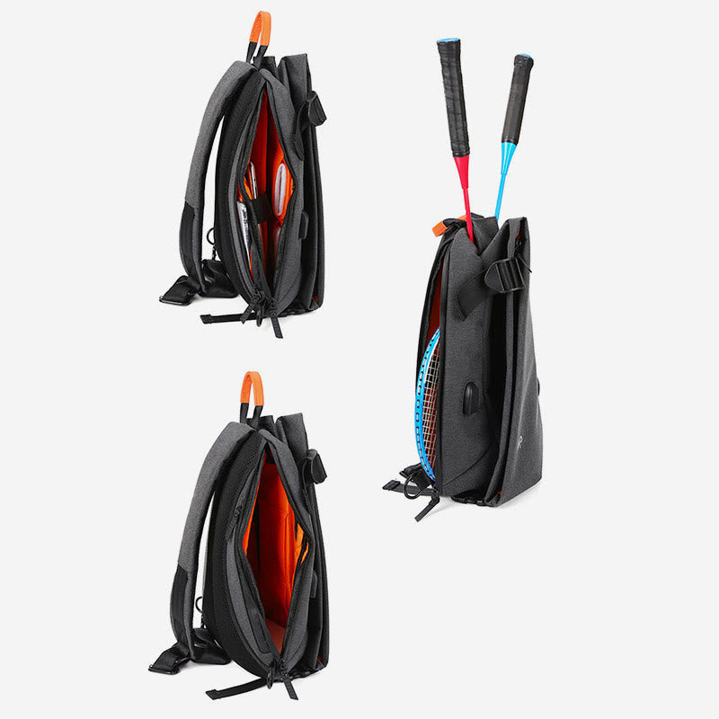 Schultertasche für Herren, lässig, multifunktional, Brusttasche mit großem Fassungsvermögen