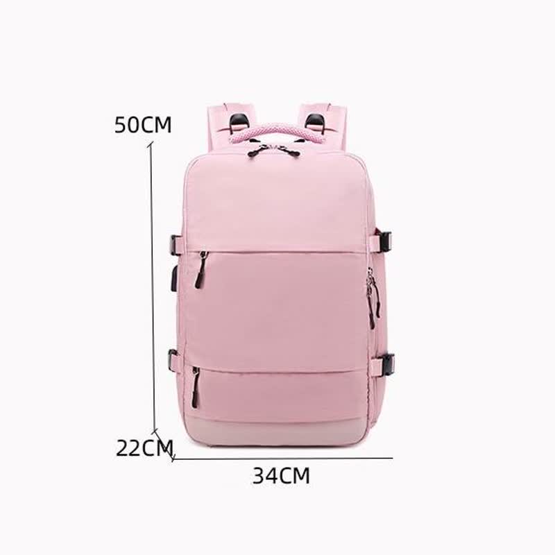 Extragroßer Reise-Laptop-Rucksack, wasserdichter Tagesrucksack mit mehreren Taschen und Nassfach