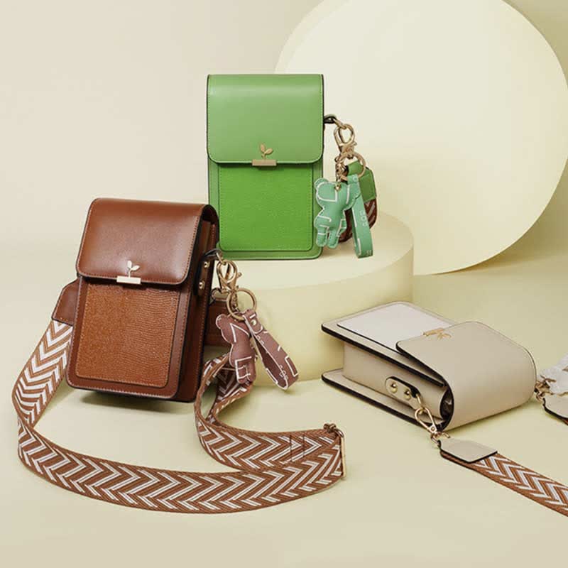 Kleine Smartphone-Umhängetasche, Kartenhalter, Frauen, Mini-Telefon-Geldbörsen, Brieftasche