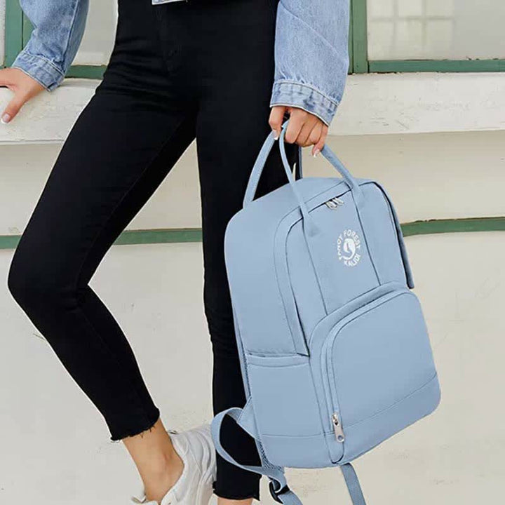 Laptop-Rucksack mit großem Fassungsvermögen, Schul- und Reisetasche mit Tragegriff oben