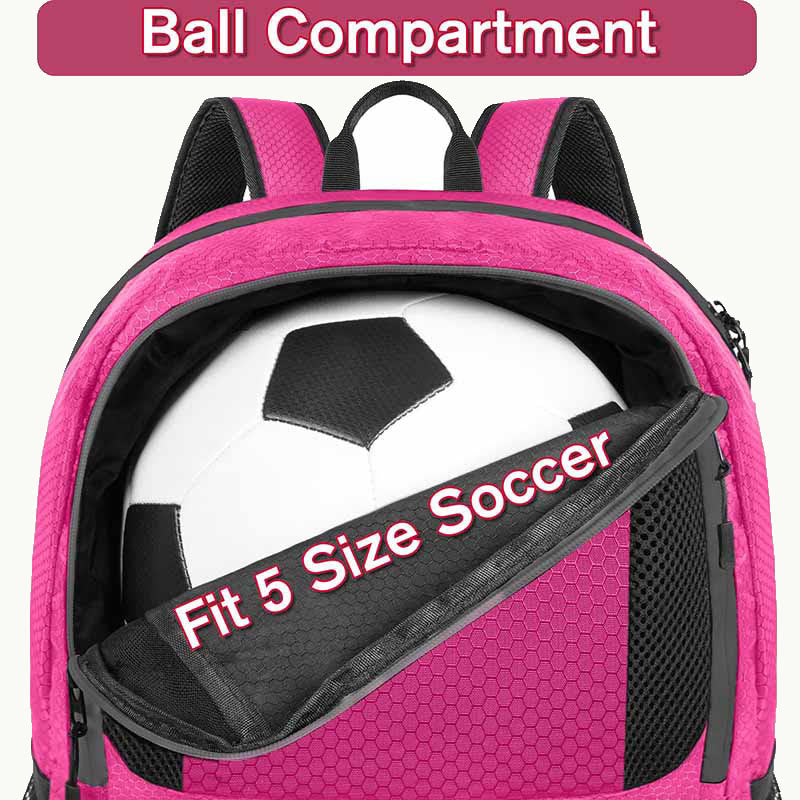 Großer Basketball-Rucksack, individuelles Ballfach, Outdoor-Sport-Trainingstasche