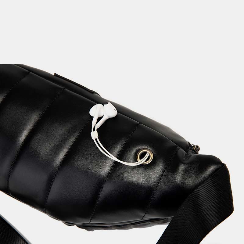 Gürteltasche für Herren, Leder, lässige Umhängetasche für den Außenbereich