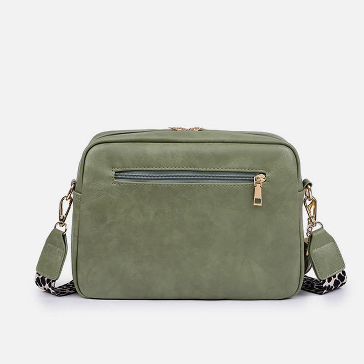 Umhängetasche für Damen, Retro-Tasche mit Quaste, PU-Leder