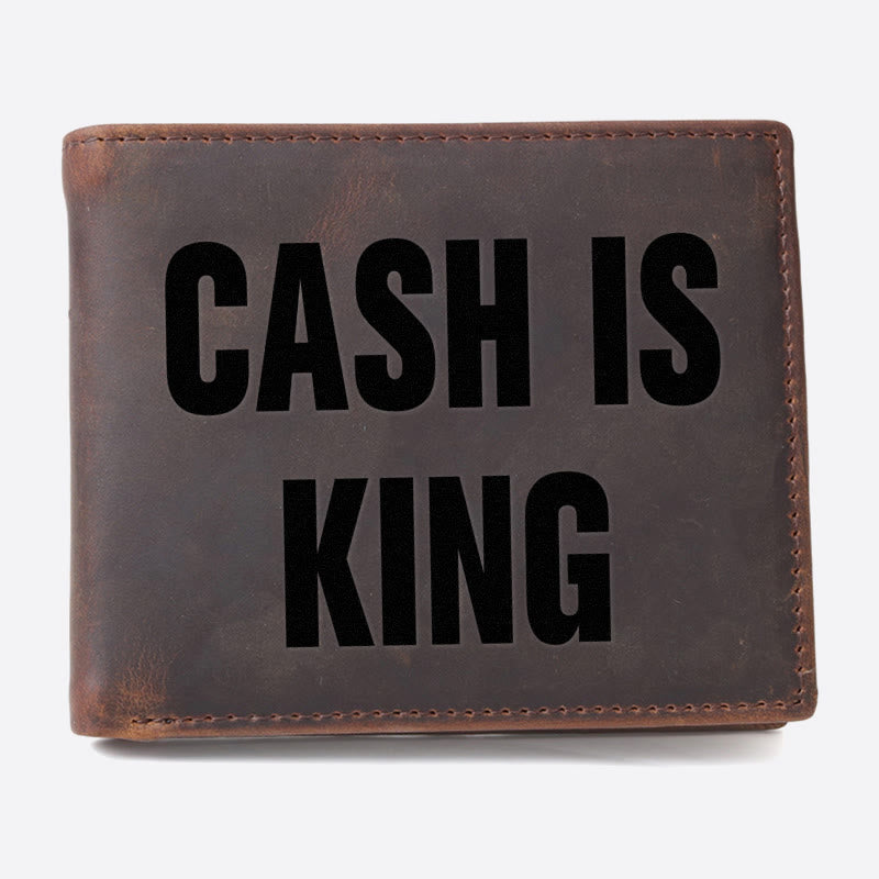 Cash Is King - Ultradünne Geldbörse für Herren mit RFID-Schutz