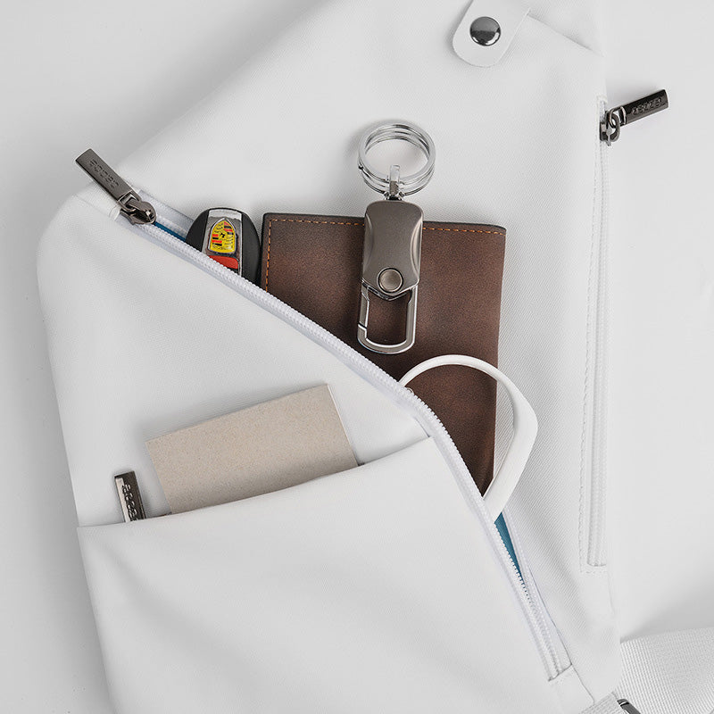 Leichte, wasserdichte Sling-Packung, lässige Brusttasche zum Radfahren und Wandern, Umhängetasche