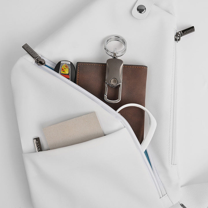 Leichte, wasserdichte Sling-Packung, lässige Brusttasche zum Radfahren und Wandern, Umhängetasche