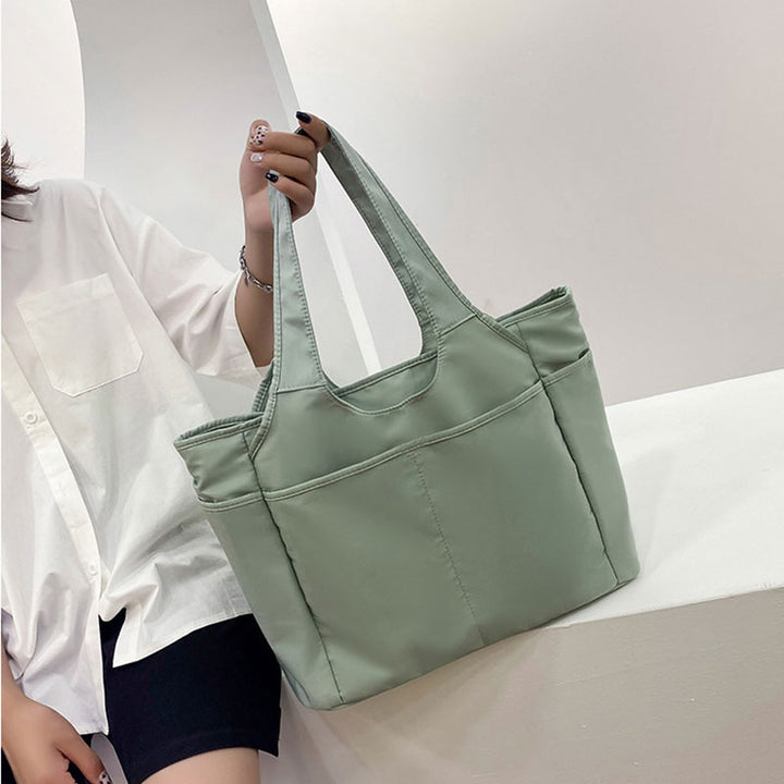 Große Tragetasche für Damen, mehrere Taschen, lässige Sport-Umhängetasche