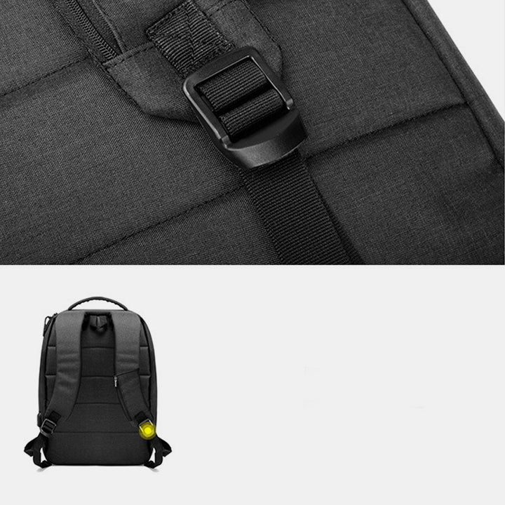 Wasserdichter Rucksack mit mehreren Taschen und USB-Ladefunktion
