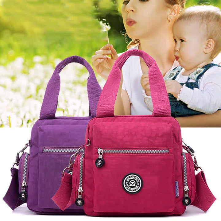 Damen Handtasche Crossbody Schwerelosigkeit Große Kapazität Casual Nylon Schultertasche