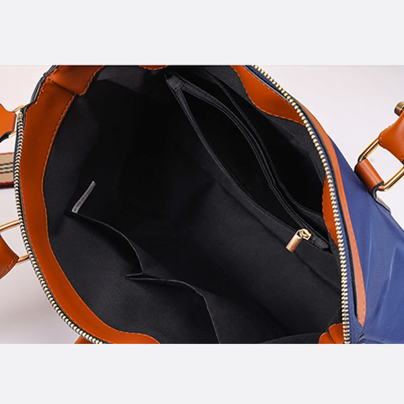 Top-Griff-Tasche für Damen, weiche, tragbare Oxford-Umhängetasche