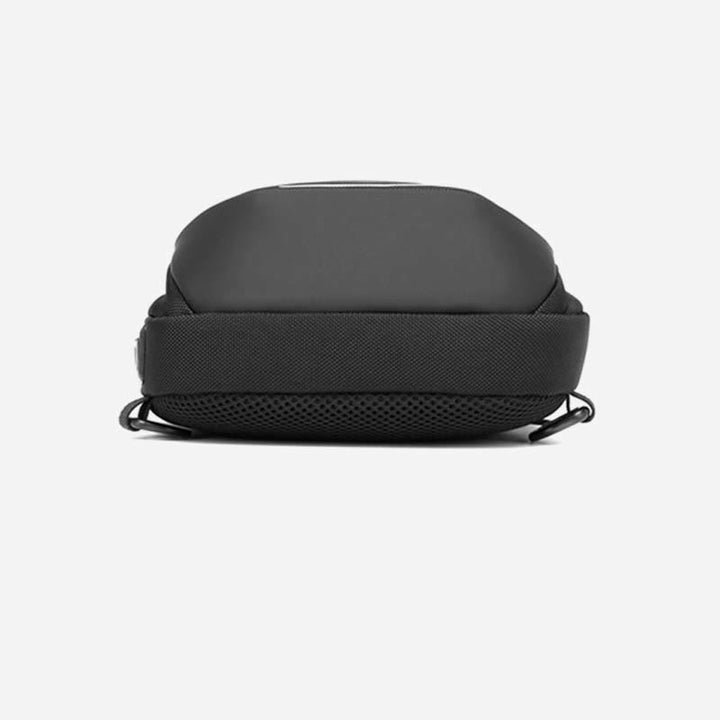 Schultertasche für Herren, Business-Umhängetasche mit USB-Ladefunktion