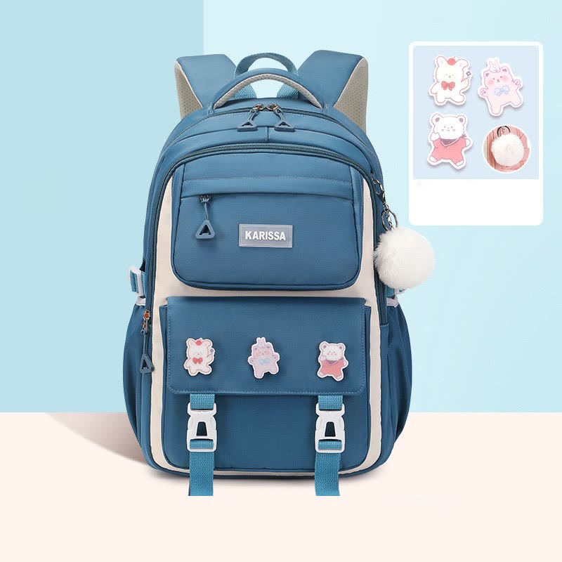 Rucksack für Frauen süßes Accessoire wasserabweisende langlebige Schultasche