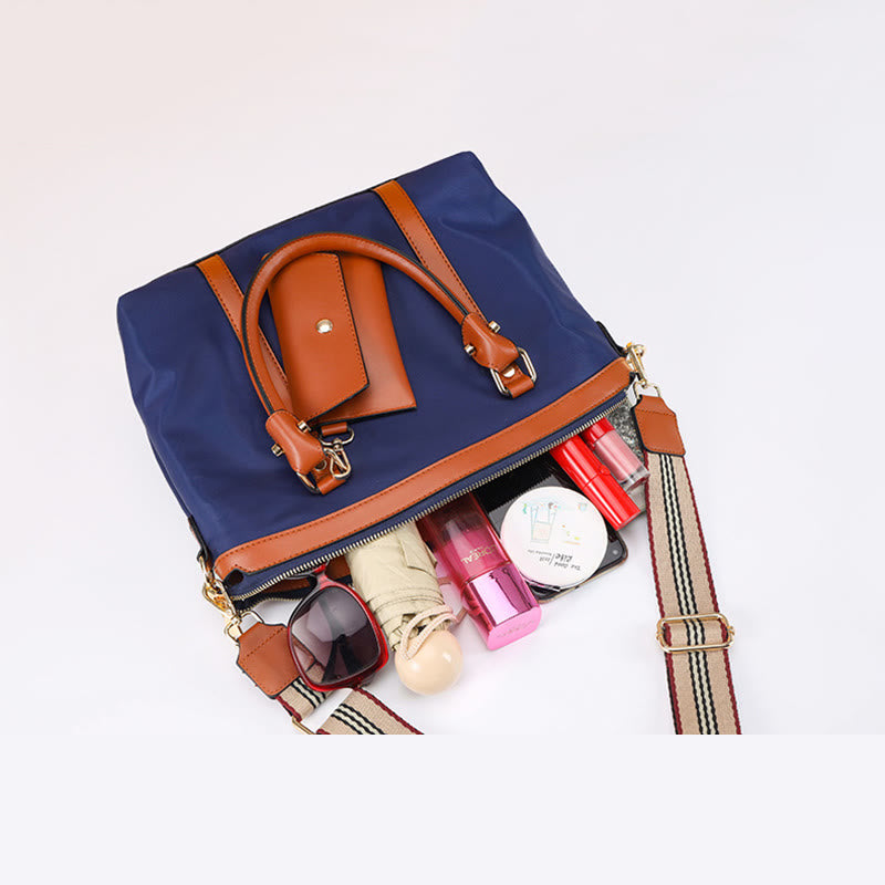 Top-Griff-Tasche für Damen, weiche, tragbare Oxford-Umhängetasche