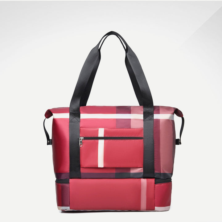 Reisetasche, Sporttasche, Umhängetasche, Reisetasche mit Schuhfach 