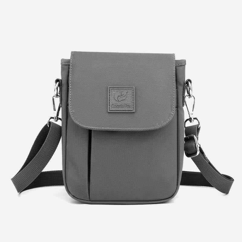 Wasserdichte Umhängetaschen aus Nylon, Handytaschen mit verstellbaren Trägern