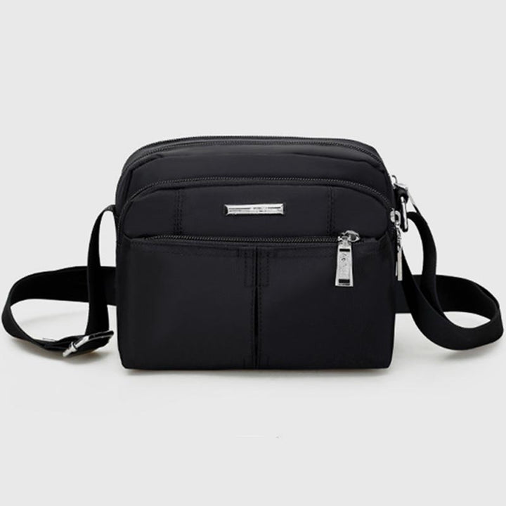 Umhängetasche mit mehreren Taschen für Herren, leichte Mini-Umhängetasche aus Nylon
