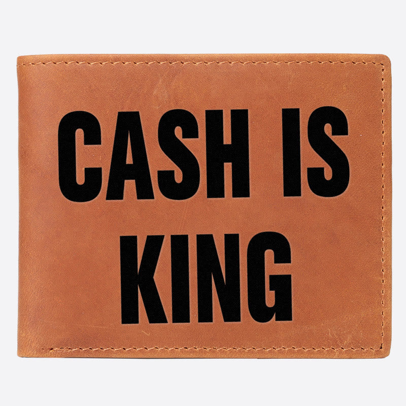 Cash Is King - Ultradünne Geldbörse für Herren mit RFID-Schutz
