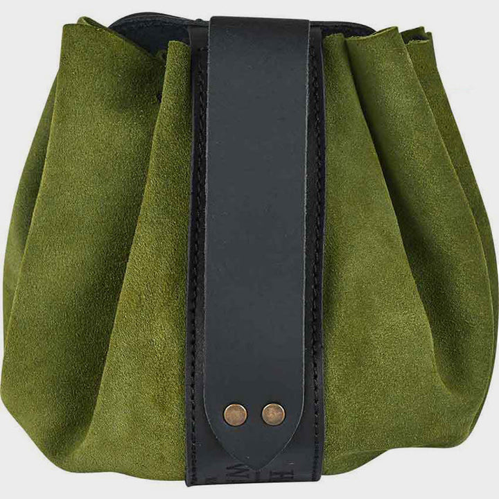 Gürteltasche für Damen, Vintage, weiche Wildleder-Gürteltasche