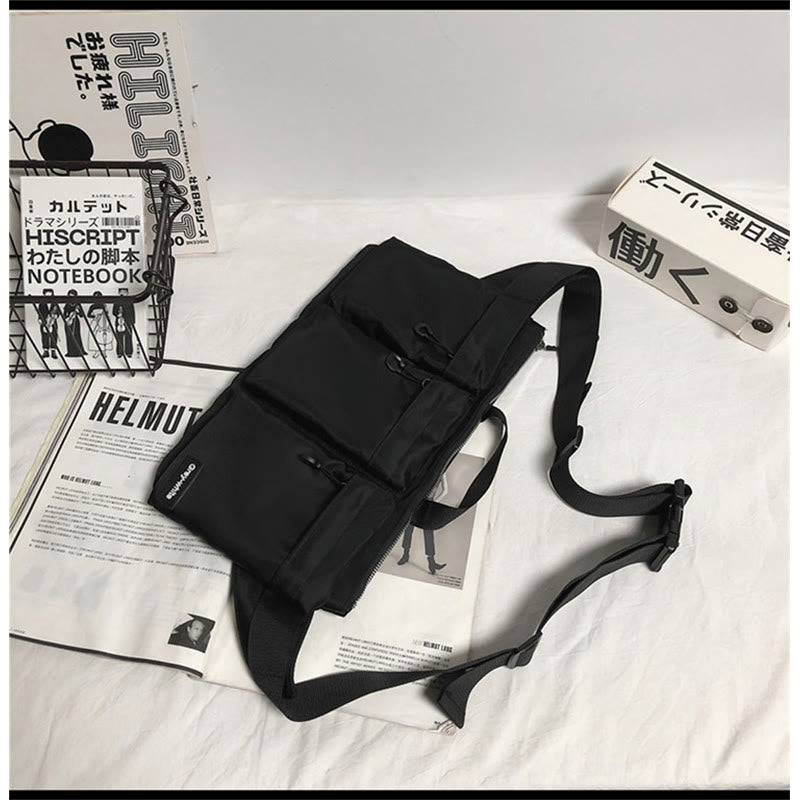 Gürteltasche für Herren, Sport, große Kapazität, Freizeit-Umhängetasche