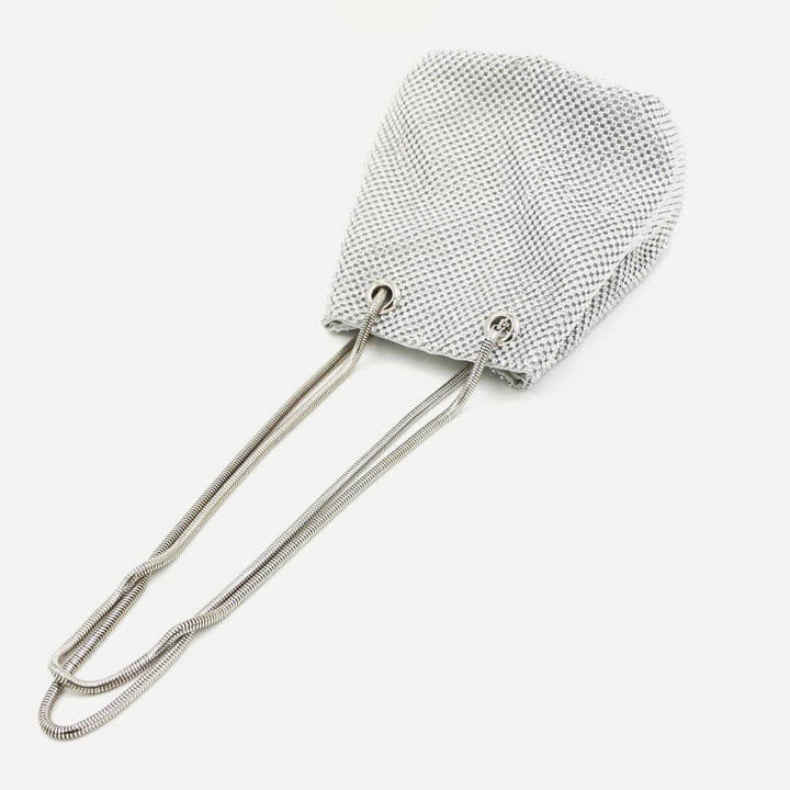 Glitzernde Umhängetasche, Geldbörse, Handtasche, Kristalle, Abendtasche für Frauen und Mädchen