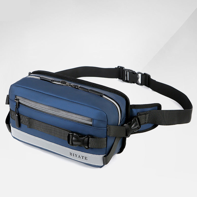 wasserdichte, langlebige Schultertasche für Männer, geräumige Umhängetasche, Hüfttasche