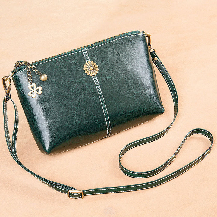 Multi-Tasche Leder Clutch Damen Umhängetasche Handytasche Mini Geldbörse