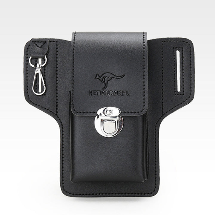 Leder-Handytasche für Gürtel, universelle Smartphone-Holster-Hüfttasche