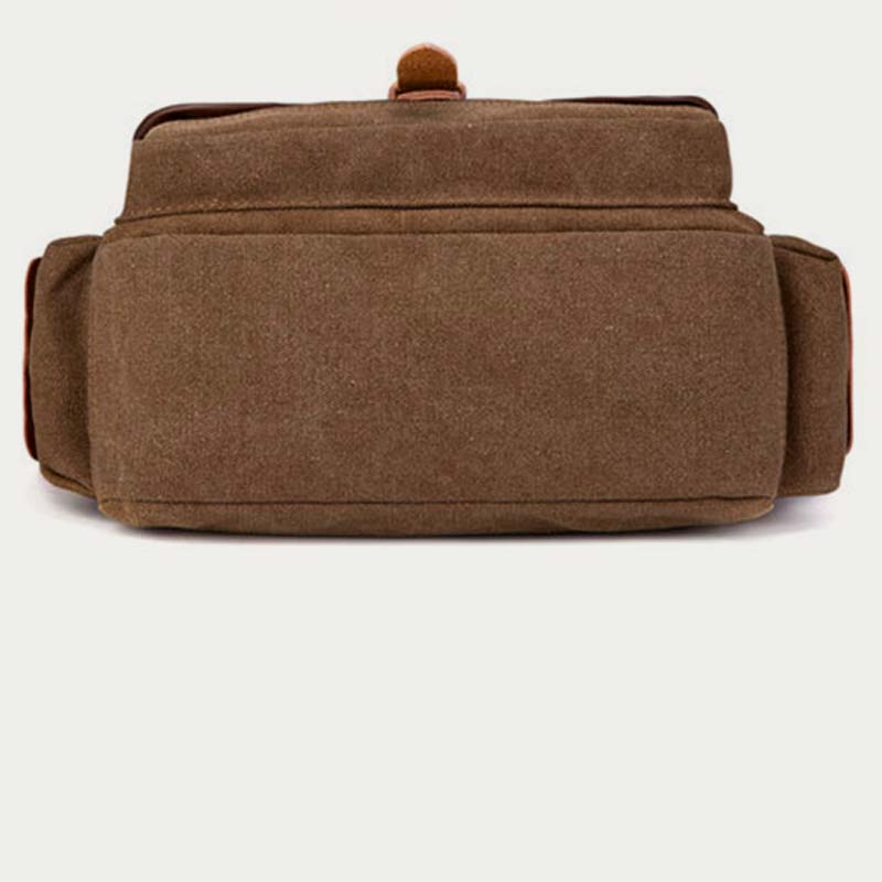 Unisex Retro Canvas Tasche Große funktionelle Umhängetasche Messenger Bag