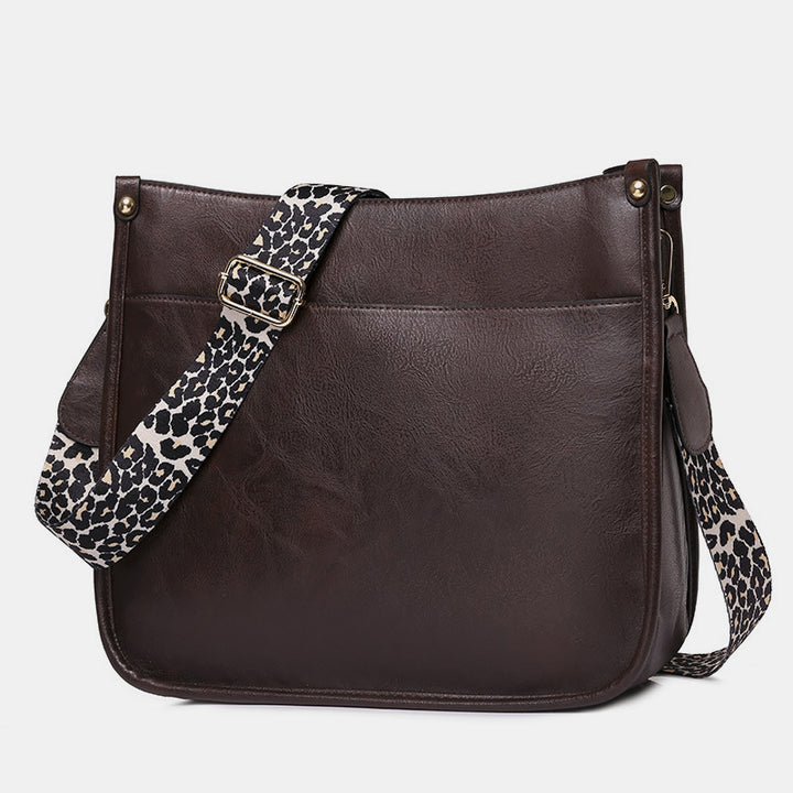 Vintage-Umhängetasche für Damen, leicht, wasserdicht, lässige Schultertasche