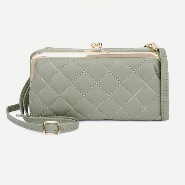 Kleine Crossbody-Handytasche, leichte Schultertasche, Clutch, Geldbörse, Handy-Geldbörse