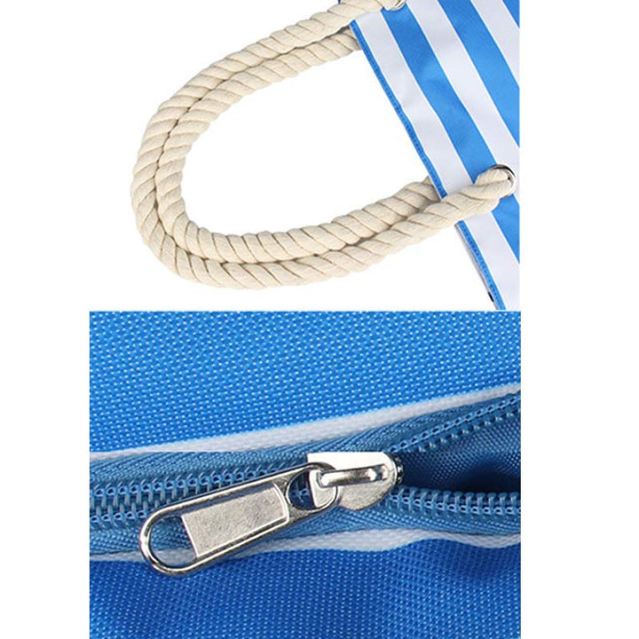 Große Strandtasche, Einkaufstasche, wasserdicht, großer Pool, mit Weinbehälter
