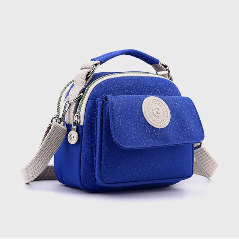 Tasche mit Griff oben für Damen, einfache, tragbare Umhängetasche mit Spritzschutz