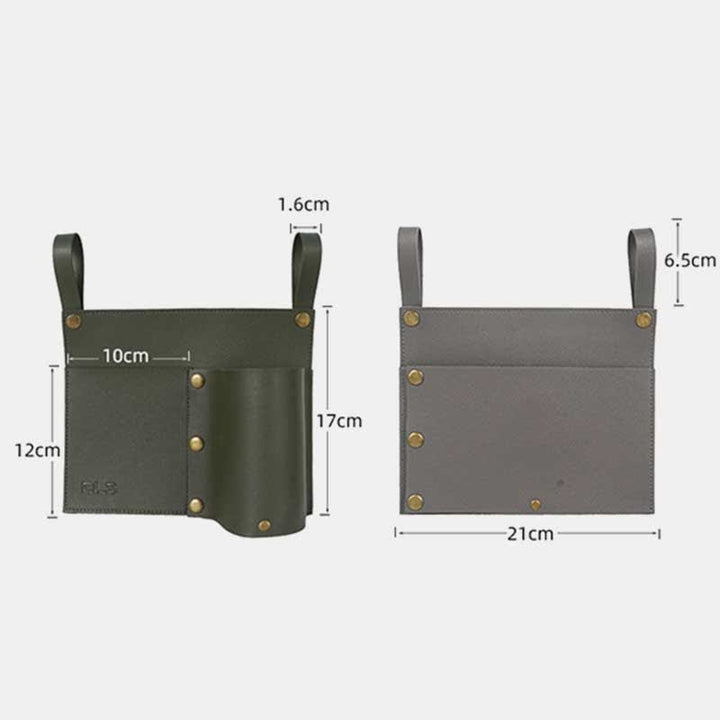 Tragbarer Outdoor-Lederstuhl-Armlehnen-Organizer Bottler-Halter für Camping-Reisen