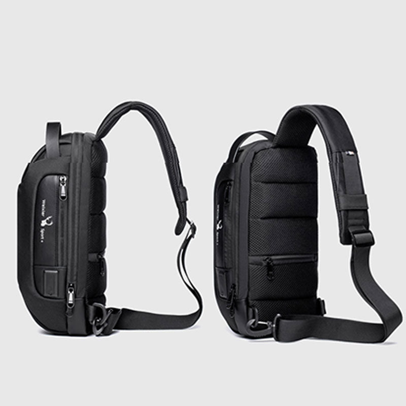 Wasserdichte, diebstahlsichere Schultertasche mit großem Fassungsvermögen und bequemem, handlichem