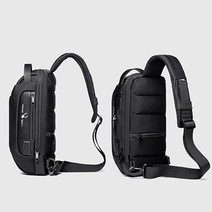Wasserdichte, diebstahlsichere Schultertasche mit großem Fassungsvermögen und bequemem, handlichem