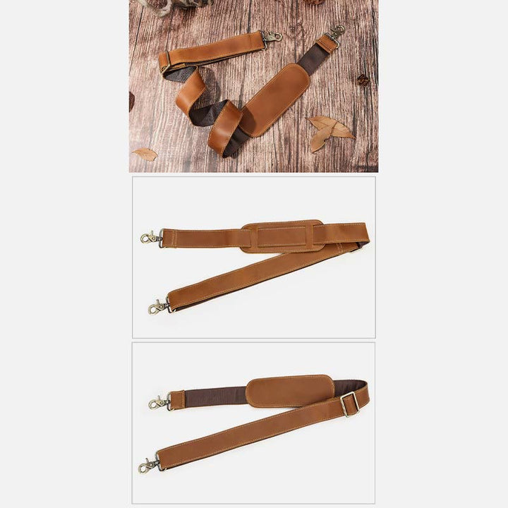 Breiter verstellbarer Lederriemen für Tasche, Retro-Geldbörsen-Zubehör