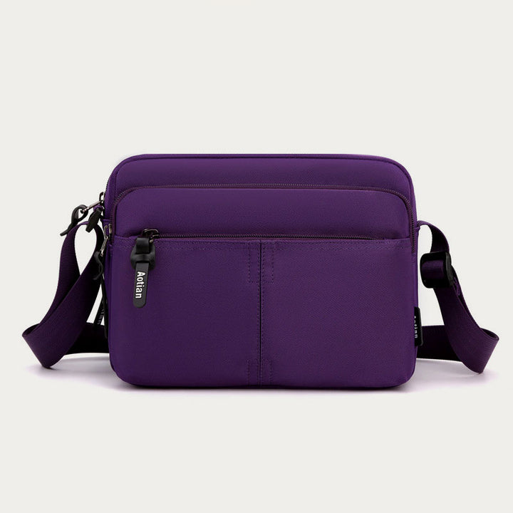 Unisex Leichte Casual Umhängetasche Mehrere Taschen Robuste Schulter Tasche Geldbörse