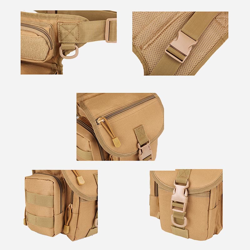 Mehrzweck-Beintasche für Männer im Freien, Reiten, Militär, Oxford, taktische Tasche