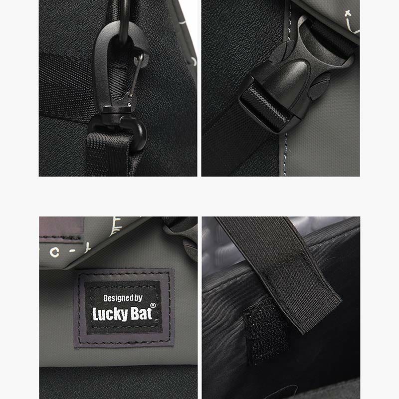 Umhängetasche für Herren, minimalistischer Oxford-Laptop-Rucksack mit großer Kapazität