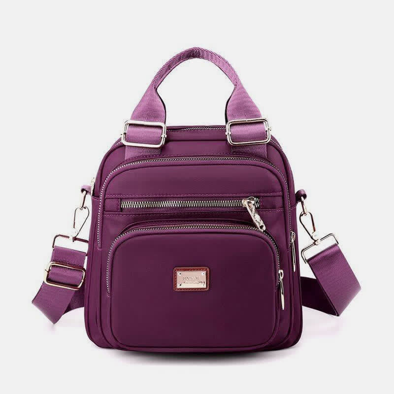 Umhängetasche für Damen, wasserdicht, mit mehreren Taschen, wandelbarer Handtaschen-Rucksack