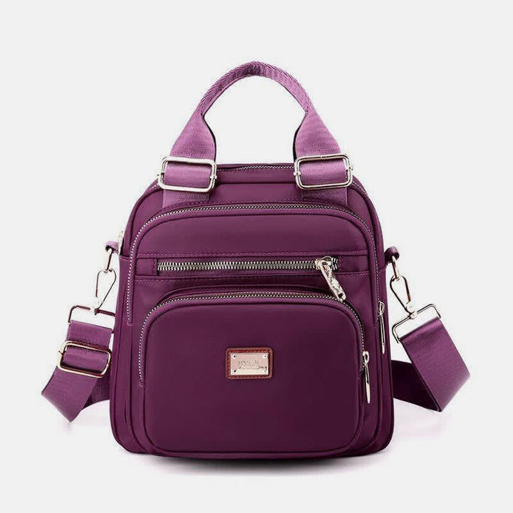 Umhängetasche für Damen, wasserdicht, mit mehreren Taschen, wandelbarer Handtaschen-Rucksack