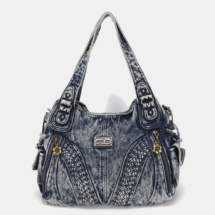 Einfarbige Hobo-Tasche für Damen